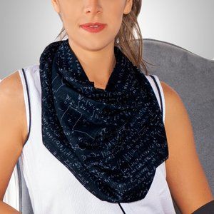 Math infinity scarf algebra formula geeky teacher